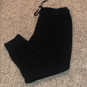 Black joggers